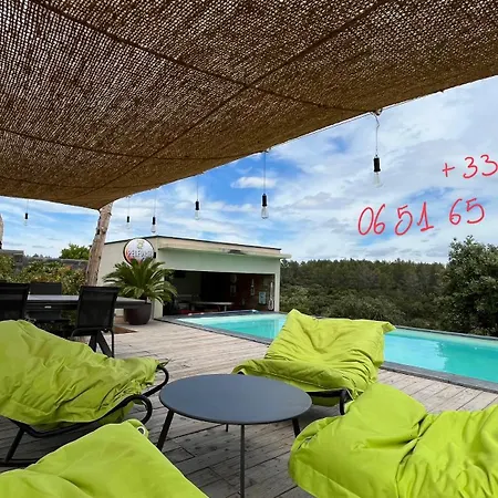 Villa Climatisee Piscine Billard Ping-pong Saint-Maximin (Gard)